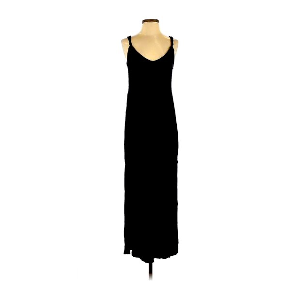 NWOT Green Envelope Comfy Maxi Dress in Black - Picture 4 of 5